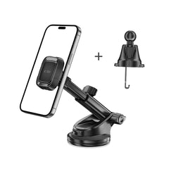 MONTAGGIO PER TELEFONO AUTO TECH-PROTECT N59 MAGNETICO PER CRUSCOTTO E VENTILAZIONE NERO