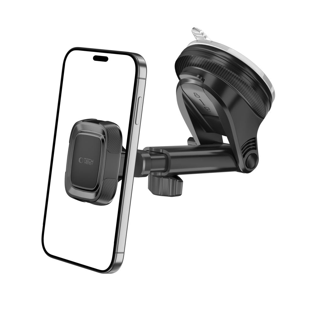 MONTAGGIO PER TELEFONO AUTO TECH-PROTECT N59 MAGNETICO PER CRUSCOTTO E VENTILAZIONE NERO