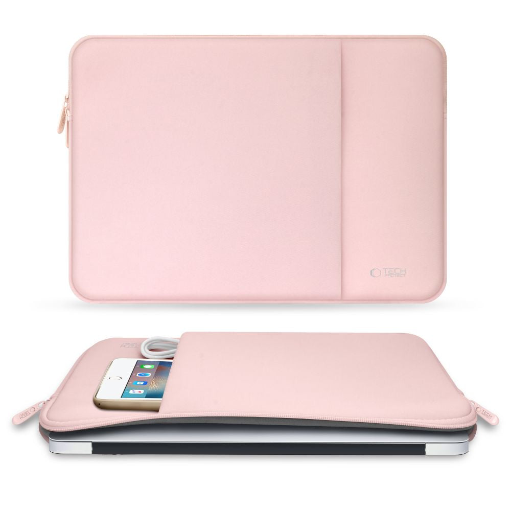 BORSA TECH-PROTECT NEOPRENE PER LAPTOP 14 DUSTY ROSE