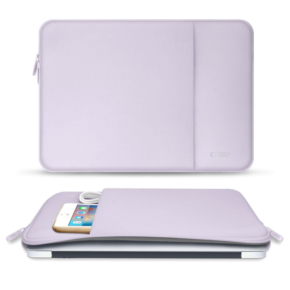 BORSA TECH-PROTECT NEOPRENE PER LAPTOP 14 MAUVE