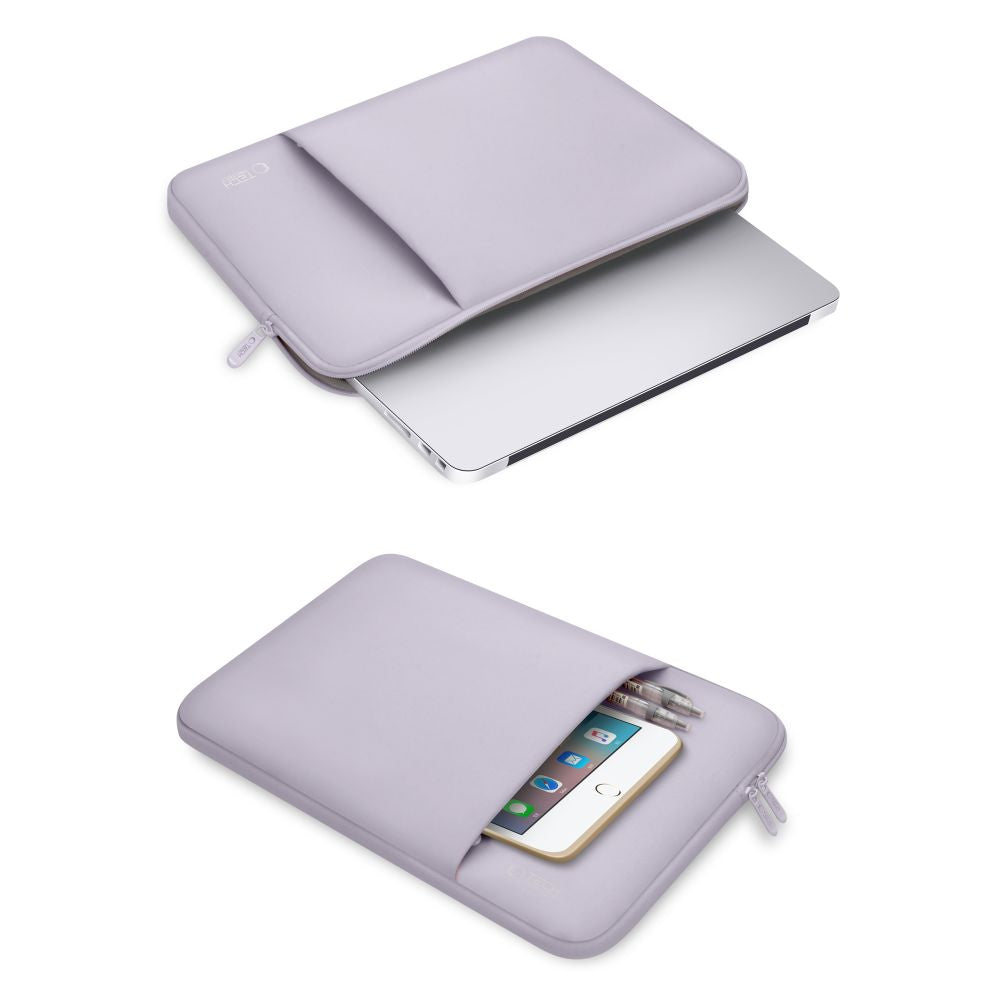 BORSA TECH-PROTECT NEOPRENE PER LAPTOP 14 MAUVE