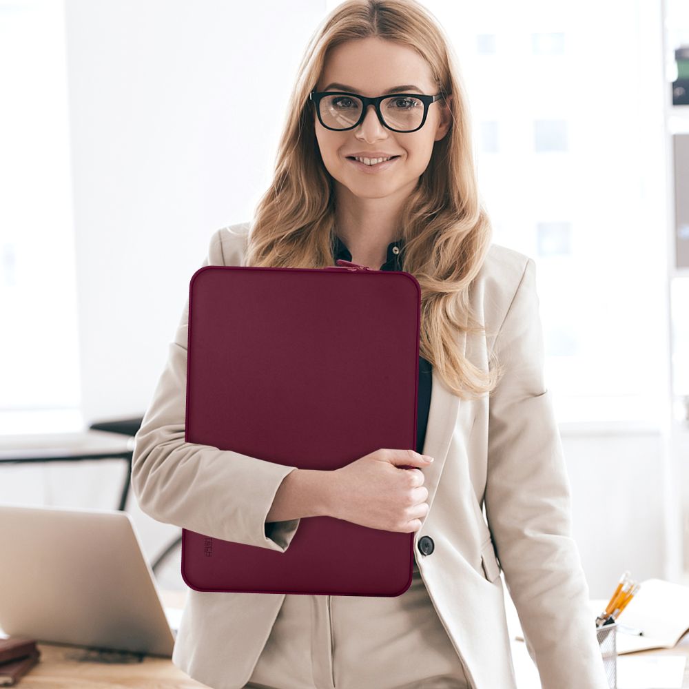 BORSA TECH-PROTECT NEOPRENE PER LAPTOP 14 MULBERRY