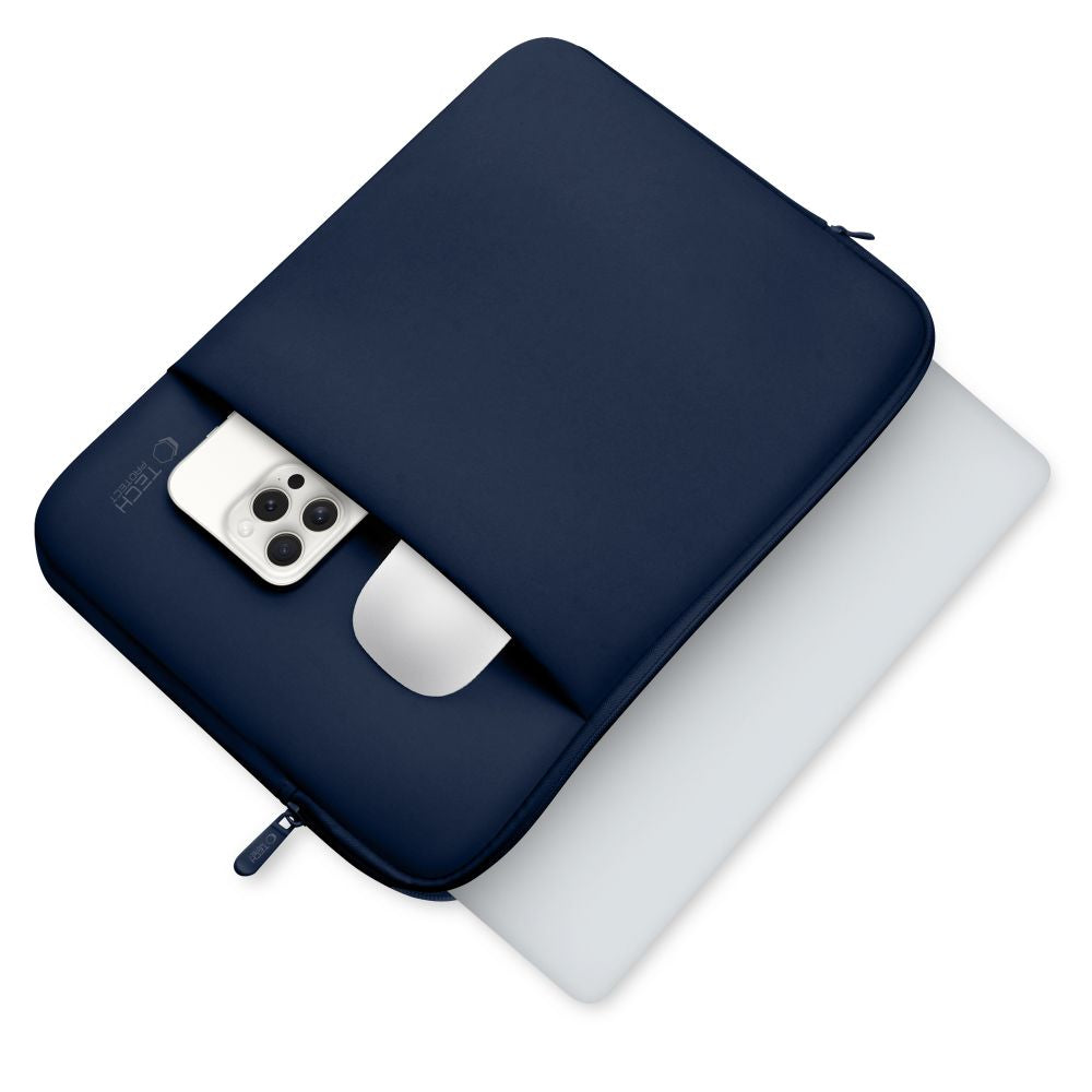 BORSA TECH-PROTECT NEOPRENE PER LAPTOP 14 BLU NAVY