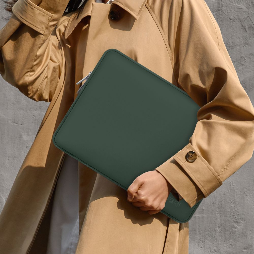BORSA PER MACBOOK TECH-PROTECT NEOSLIM LAPTOP 15-16 VERDE MEZZANOTTE
