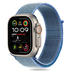 TECH-PROTECT NYLON APPLE WATCH 6 / 7 / 8 / 9 / 10 / SE (40 / 41 / 42 MM) AZZURRO BABY