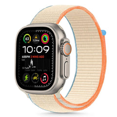 TECH-PROTECT NYLON APPLE WATCH 6 / 7 / 8 / 9 / 10 / SE (40 / 41 / 42 MM) CREMA