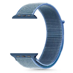 CINTURINO TECH-PROTECT NYLON APPLE WATCH 6 / 7 / 8 / 9 / 10 / SE / ULTRA 1 / 2 (44 / 45 / 46 / 49 MM) BLU BABY