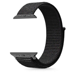 CINTURINO TECH-PROTECT NYLON PER APPLE WATCH 6 / 7 / 8 / 9 / 10 / SE / ULTRA 1 / 2 (44 / 45 / 46 / 49 MM) NERO