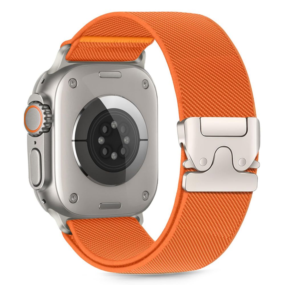TECH-PROTECT NYLON CHIUSURA APPLE WATCH 6 / 7 / 8 / 9 / 10 / SE / ULTRA 1 / 2 (44 / 45 / 46 / 49 MM) ARANCIONE