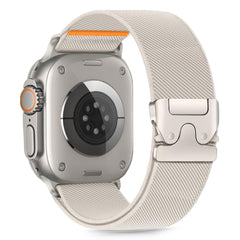 TECH-PROTECT NYLON CHIUSURA APPLE WATCH 6 / 7 / 8 / 9 / 10 / SE / ULTRA 1 / 2 (44 / 45 / 46 / 49 MM) TITANIO