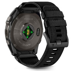 CINTURINO TECH-PROTECT NYLON CLASSIC GARMIN FENIX 5X / 5X PLUS / 6X / 6X PRO / 7X / 8 (51 MM) NERO