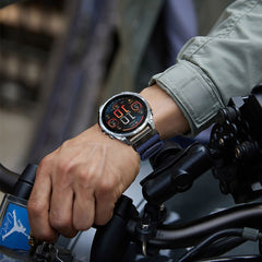 CINTURINO TECH-PROTECT NYLON CLASSIC GARMIN FENIX 5X / 5X PLUS / 6X / 6X PRO / 7X / 8 (51 MM) BLU NAVY