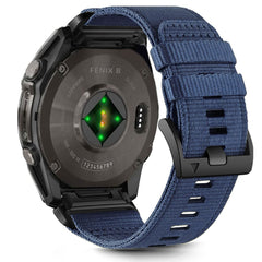 CINTURINO TECH-PROTECT NYLON CLASSIC GARMIN FENIX 5X / 5X PLUS / 6X / 6X PRO / 7X / 8 (51 MM) BLU NAVY
