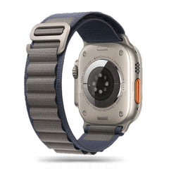 CINTURINO DOOP ALPINE EVEREST APPLE WATCH 6 / 7 / 8 / 9 / 10 / SE / ULTRA 1 / 2 (44 / 45 / 46 / 49 MM) NAVY / GRIGIO