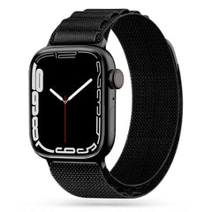 CINTURINO DOOP ALPINE EVEREST APPLE WATCH 6 / 7 / 8 / 9 / 10 / SE / ULTRA 1 / 2 (44 / 45 / 46 / 49 MM) NERO