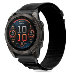 CINTURINO TECH-PROTECT NYLON PER GARMIN FENIX 5X / 5X PLUS / 6X / 6X PRO / 7X / 8 (51 MM) NERO