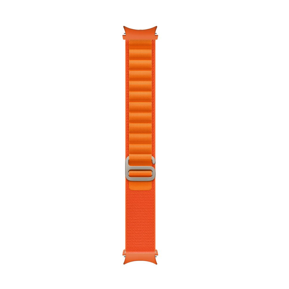 CINTURINO HEYBAND IN NYLON PER SAMSUNG GALAXY WATCH 4 / 5 / 5 PRO / 6 / 7 / FE ARANCIONE