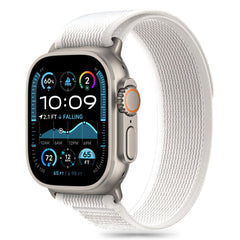 CINTURINO TECH-PROTECT NYLON STRIPE APPLE WATCH 6 / 7 / 8 / 9 / 10 / SE / ULTRA 1 / 2 (44 / 45 / 46 / 49 MM) GRIGIO CRAYON