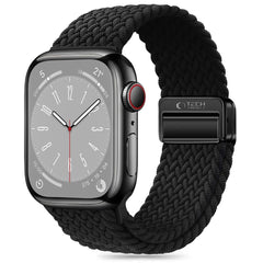 CINTURINO TECH-PROTECT NYLONMAG APPLE WATCH 6 / 7 / 8 / 9 / 10 / SE (40 / 41 / 42 MM) NERO