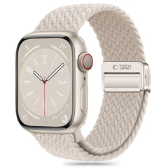 CINTURINO DOOP NYLONMAG APPLE WATCH 6 / 7 / 8 / 9 / 10 / SE / ULTRA 1 / 2 (44 / 45 / 46 / 49 MM) STARLIGHT