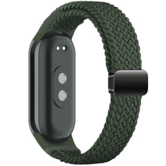 CINTURINO TECH-PROTECT NYLONMAG XIAOMI SMART BAND 8 / 9 / NFC HUNTER GREEN