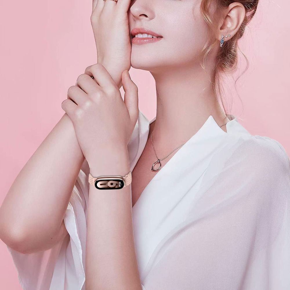 CINTURINO TECH-PROTECT NYLONMAG XIAOMI SMART BAND 8 / 9 / NFC STARLIGHT