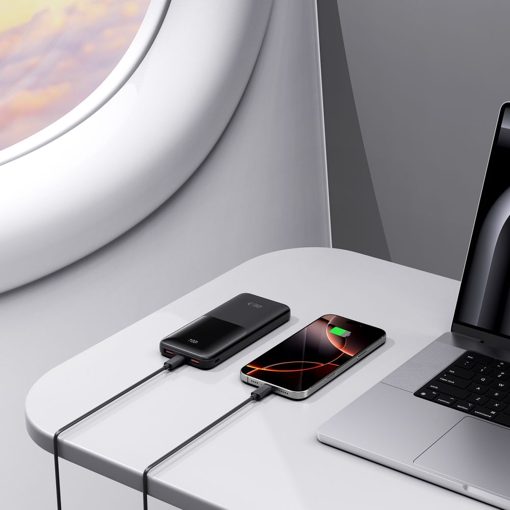 TECH-PROTECT PB01 POWER BANK 10000MAH 22.5W NERO