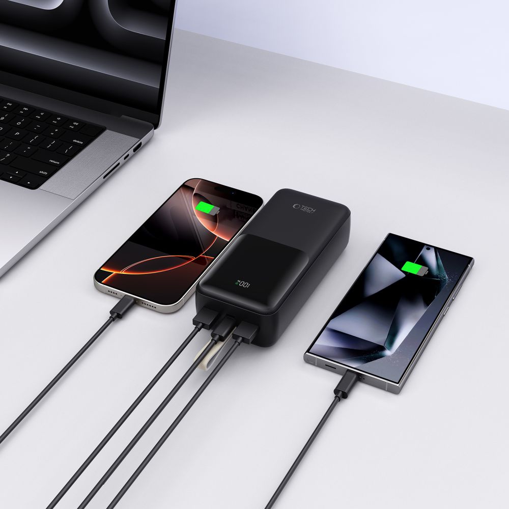 TECH-PROTECT PB03 POWER BANK 30000MAH 22.5W NERO
