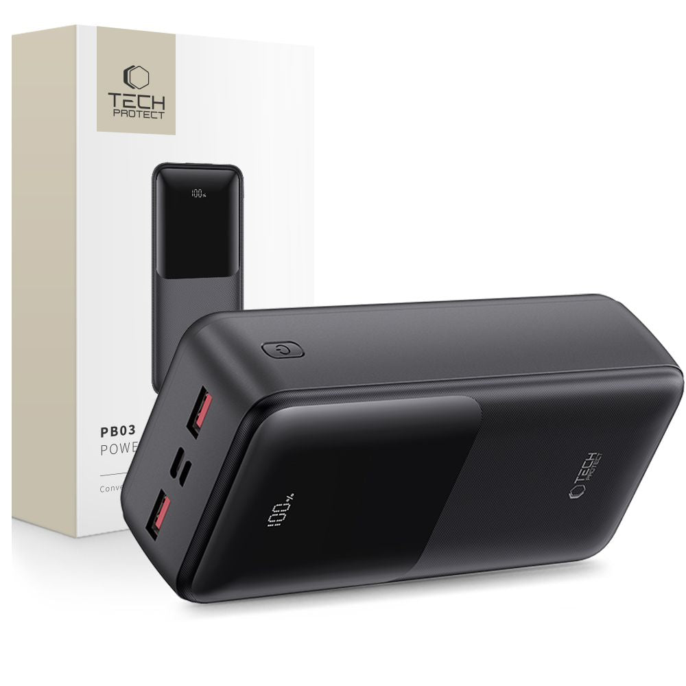 TECH-PROTECT PB03 POWER BANK 30000MAH 22.5W NERO