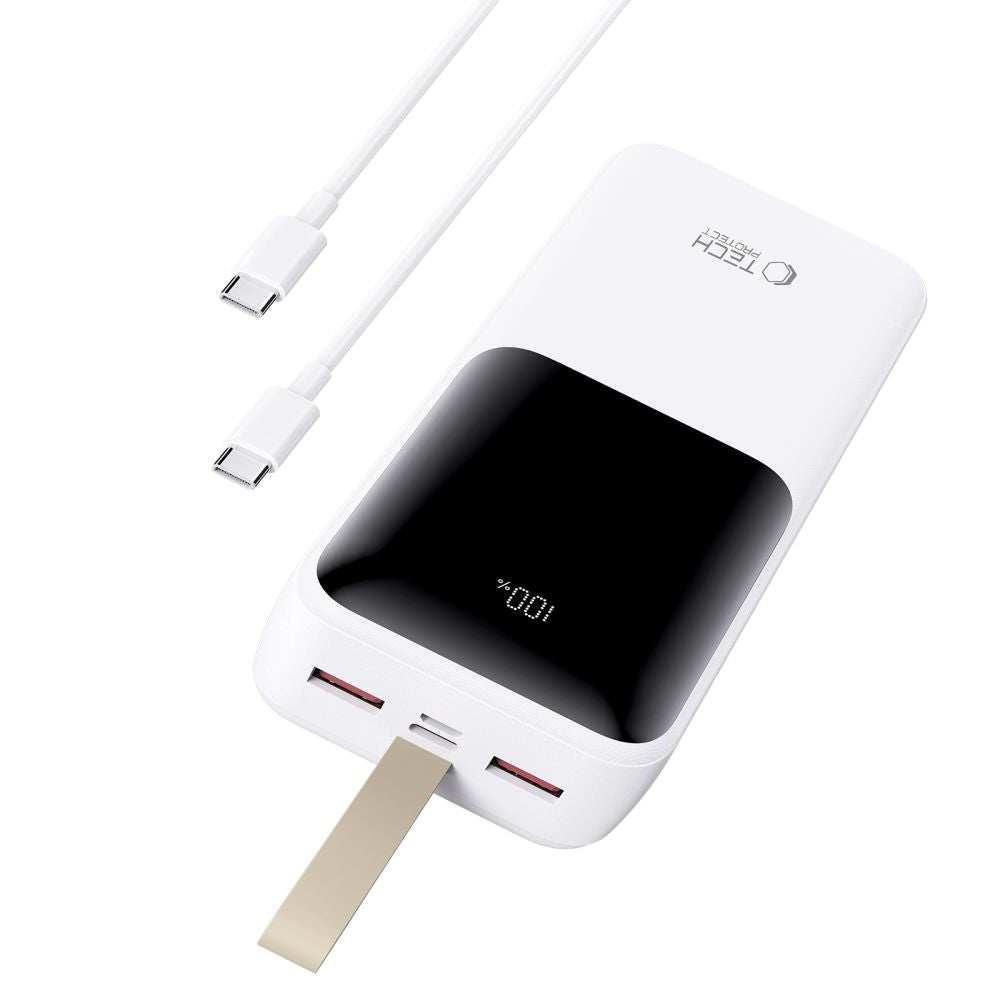 TECH-PROTECT PB03 POWER BANK 30000MAH 22.5W BIANCO