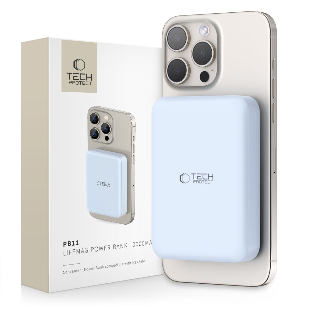 TECH-PROTECT PB11 LIFEMAG MAGSAFE POWER BANK 10000MAH BLUETO