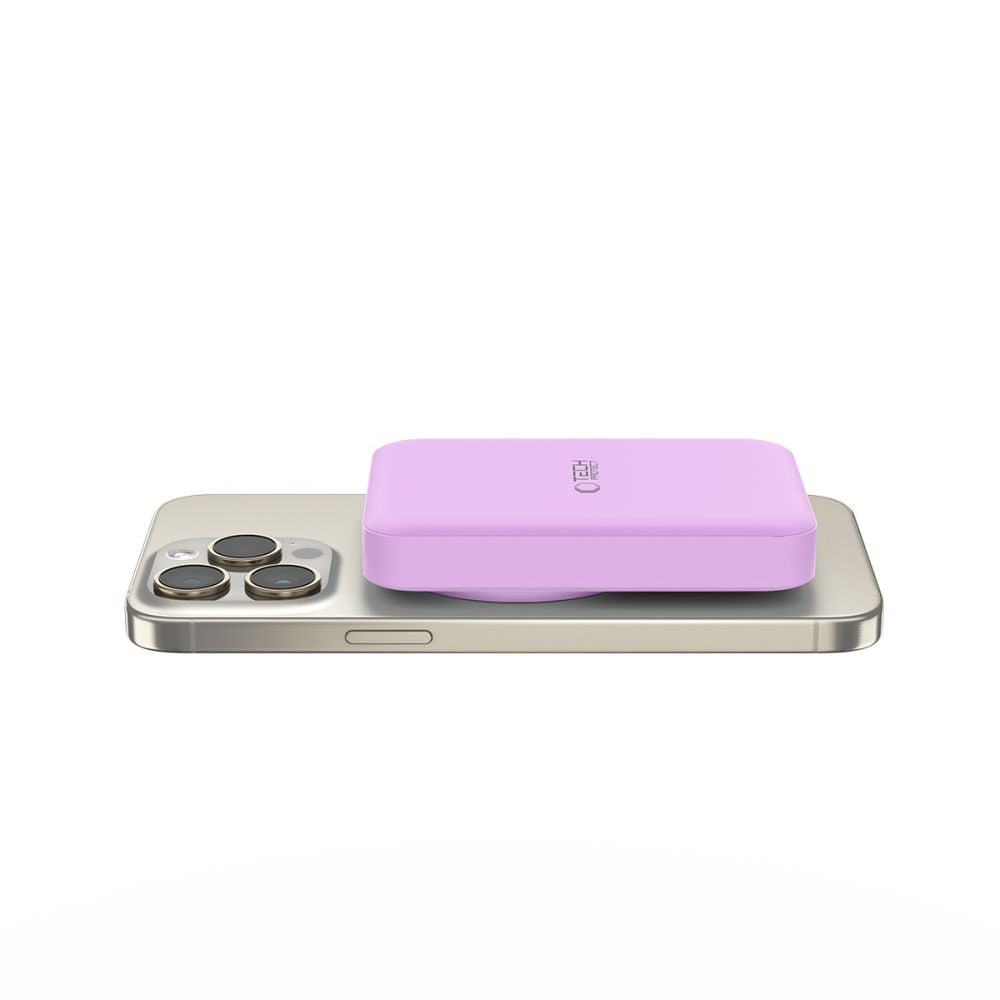 TECH-PROTECT PB11 LIFEMAG MAGSAFE POWER BANK 10000MAH LILLA