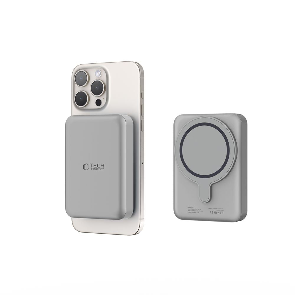 TECH-PROTECT PB11 LIFEMAG MAGSAFE POWER BANK 10000MAH TITANIO