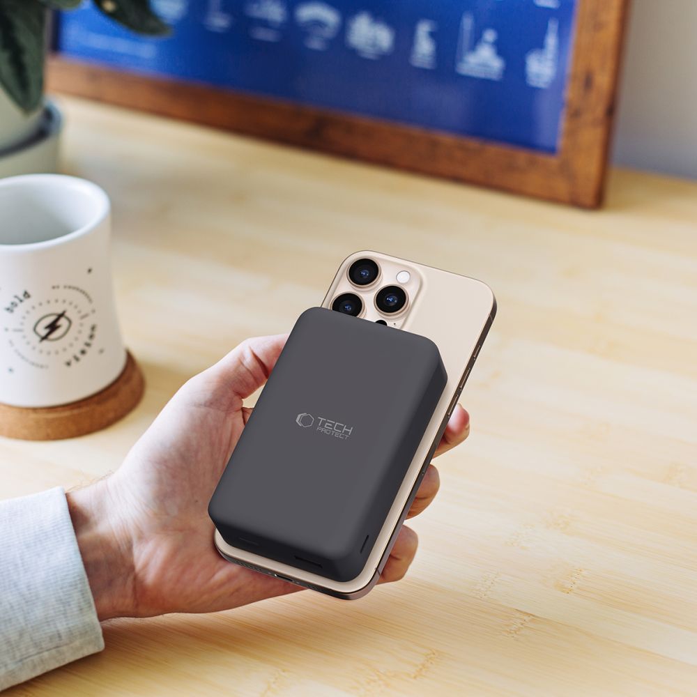 TECH-PROTECT PB12 LIFEMAG MAGSAFE POWER BANK 20000MAH NERO