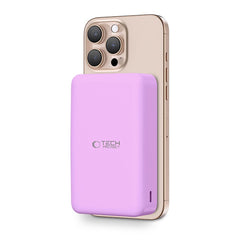 TECH-PROTECT PB12 LIFEMAG MAGSAFE POWER BANK 20000MAH LILLA