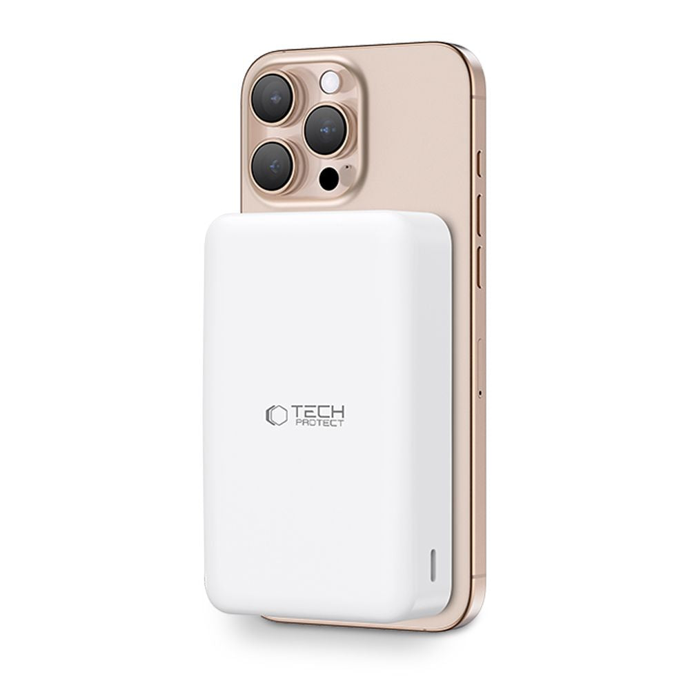 TECH-PROTECT PB12 LIFEMAG MAGSAFE POWER BANK 20000MAH BIANCO