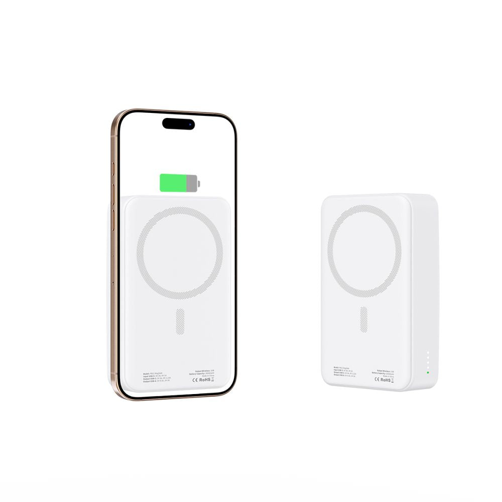 TECH-PROTECT PB12 LIFEMAG MAGSAFE POWER BANK 20000MAH BIANCO