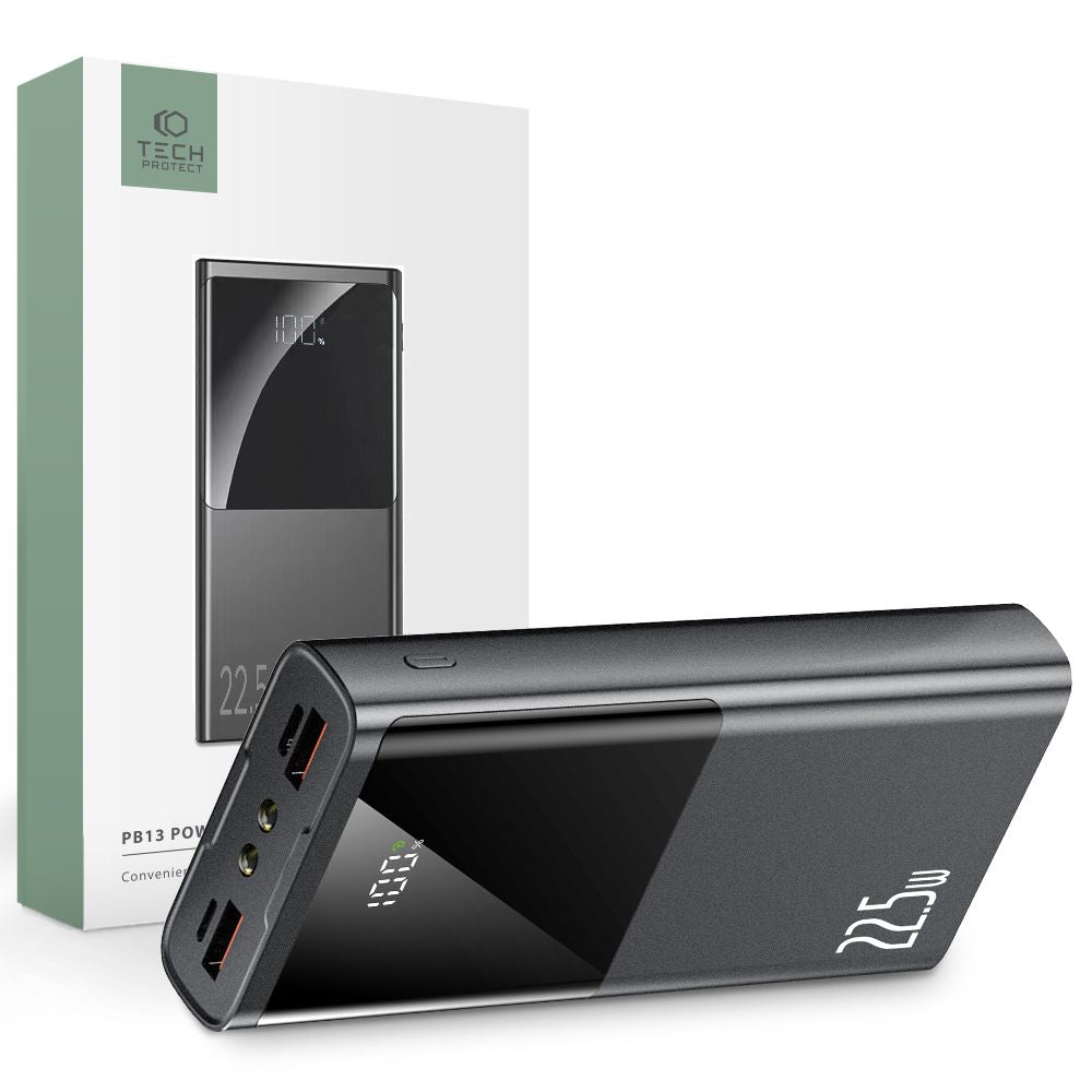 POWER BANK TECH-PROTECT PB13-22.5W POWER BANK 20000MAH GRIGIO