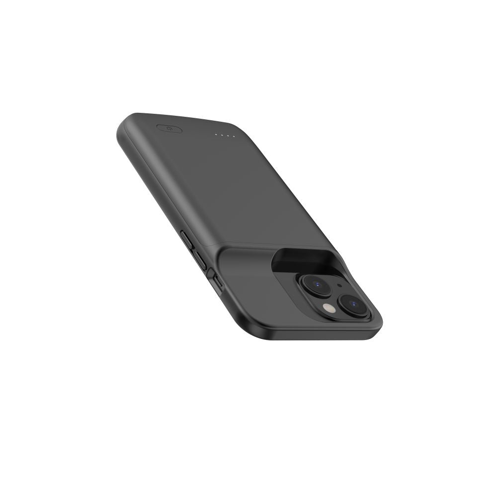 CUSTODIA TECH-PROTECT POWERCASE 4800MAH IPHONE 14 / 14 PRO NERA