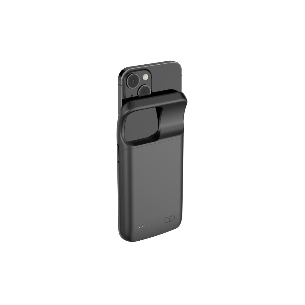 CUSTODIA TECH-PROTECT POWERCASE 4800MAH IPHONE 14 / 14 PRO NERA