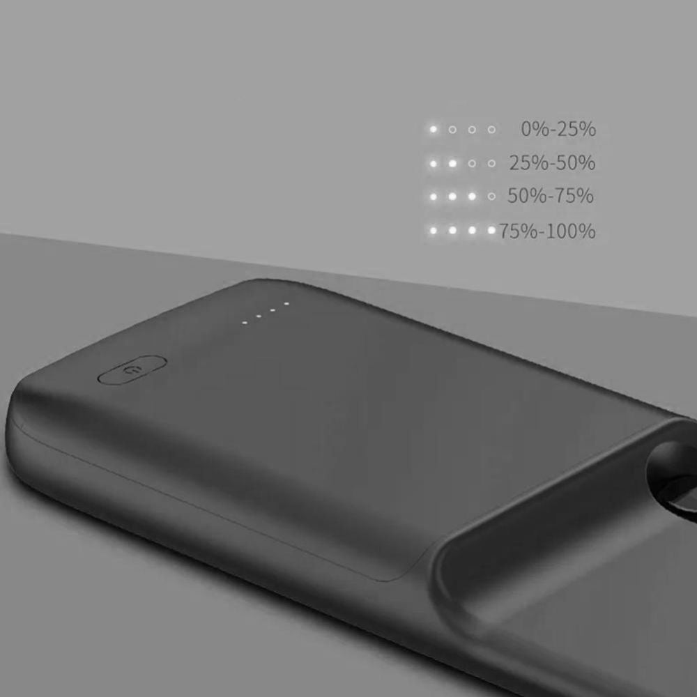 COPERTURA TECH-PROTECT POWERCASE 5000MAH GALAXY S24 ULTRA NERA