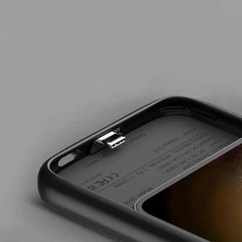 COPERTURA TECH-PROTECT POWERCASE 5000MAH GALAXY S24 ULTRA NERA