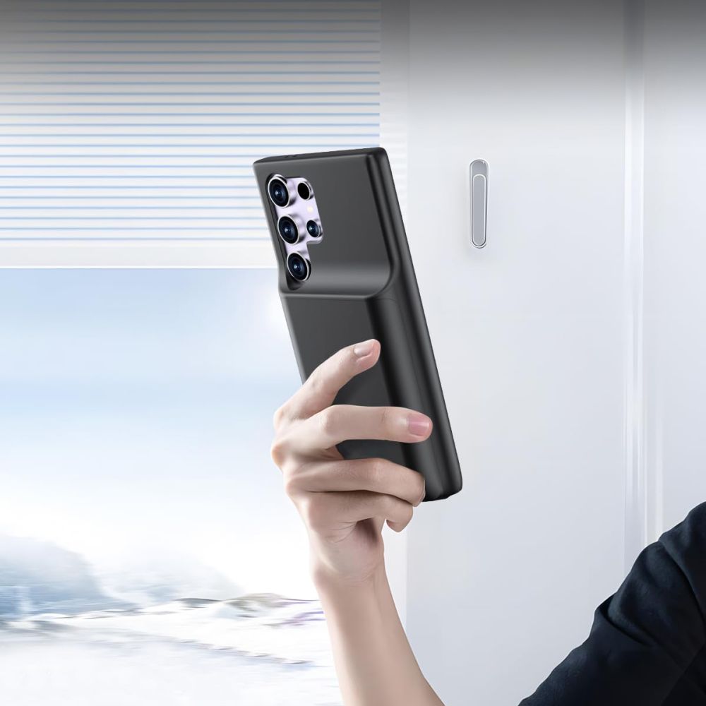 COPERTURA TECH-PROTECT POWERCASE 5000MAH GALAXY S24 ULTRA NERA
