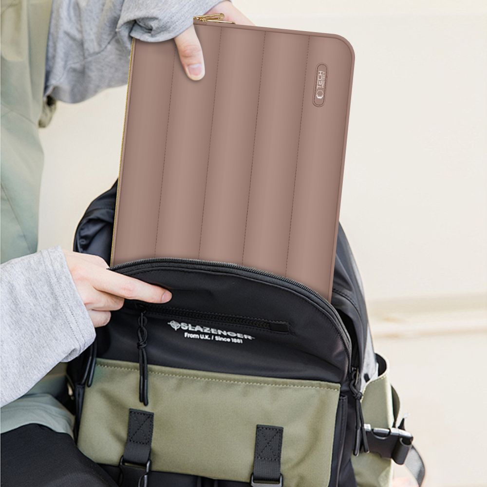 BORSA TECH-PROTECT PUFFY PER LAPTOP 13-14 NOCE