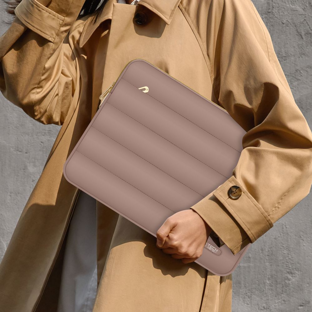 BORSA TECH-PROTECT PUFFY PER LAPTOP 13-14 NOCE