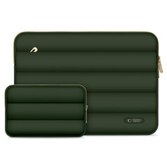 BORSA TECH-PROTECT PUFFY LAPTOP 15-16 VERDE MILITARE