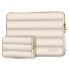 BORSA TECH-PROTECT PUFFY LAPTOP 15-16 SABBIA