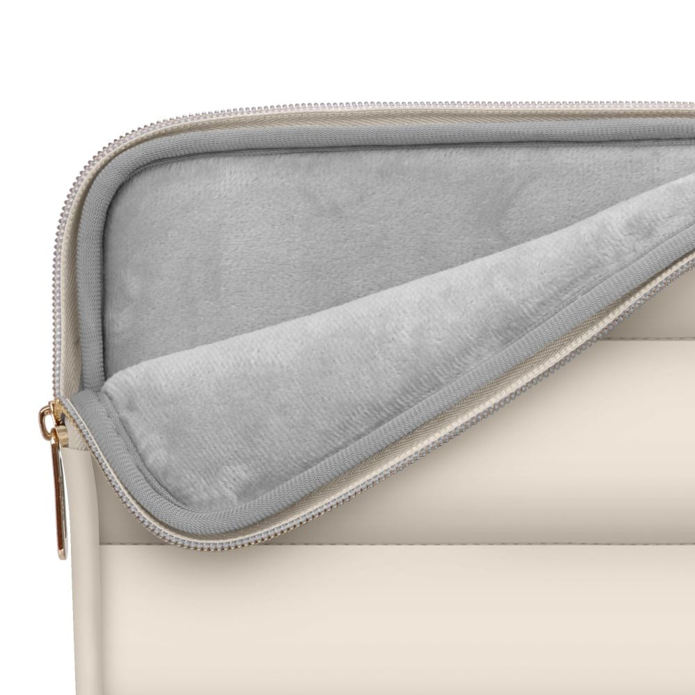 BORSA TECH-PROTECT PUFFY LAPTOP 15-16 SABBIA