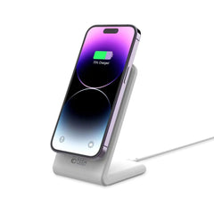 CARICATORE WIRELESS SENZA FILI TECH-PROTECT QI15W-A23 MAGNETICO MAGSAFE BIANCO