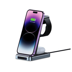 CARICATORE WIRELESS 3IN1 QI15W-A26 NERO